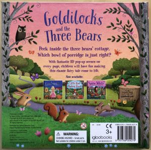 3D Pop Scenes: Goldilocks And The Three Bears