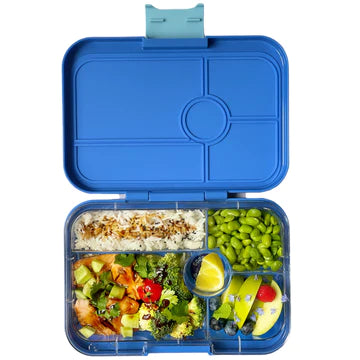 Yumbox Tapas Lunch Box | True Blue with Space Tray | 5 Compartment