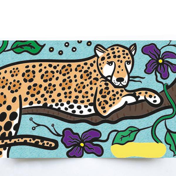 Wee Gallery Baby Bath Book - Who's in the rainforest?