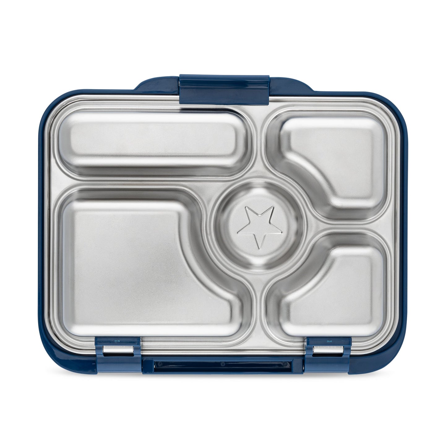 Yumbox Presto | Santa Fe Blue | Stainless Steel Leakproof Bento for Kids & Adults