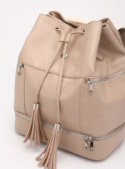 Maysan Tassel Backpack Change Bag