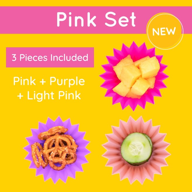 The Lunch Punch Jumbo Silicone Cups - Pink