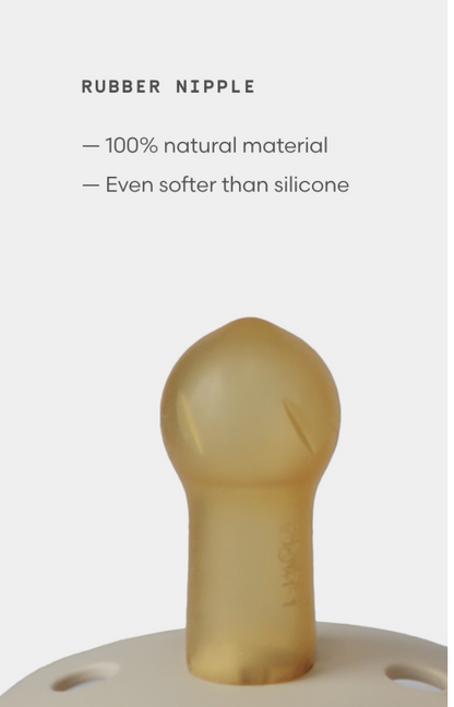 FRIGG Natural Rubber Pacifier - Queen - Size 1