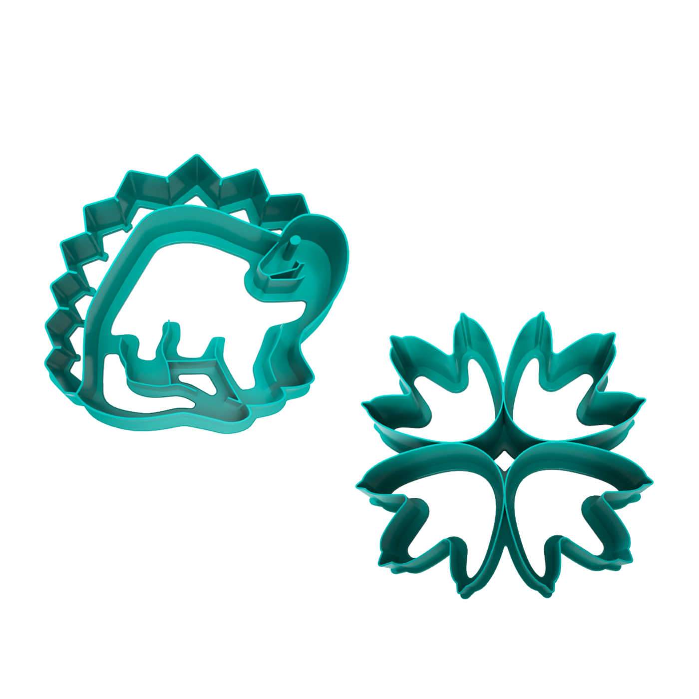 The Lunch Punch | Dinosaur Shape Sandwich Cutters | For Toddlers and Kids