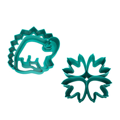 The Lunch Punch | Dinosaur Shape Sandwich Cutters | For Toddlers and Kids