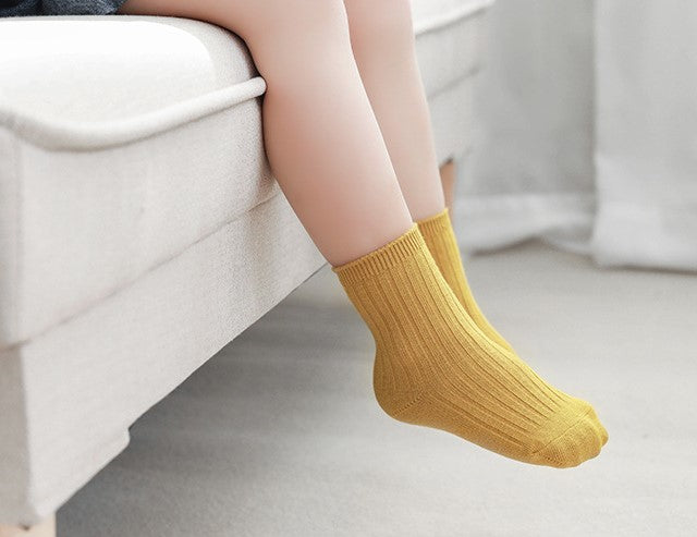 Ribbed Socks Set of 5 - River