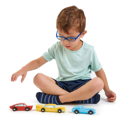 Tender Leaf - Retro Cars Set