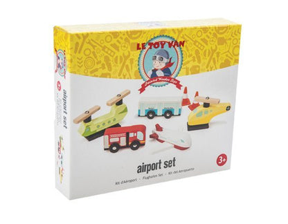 Le Toy Van - Airport set “Chocks Away”