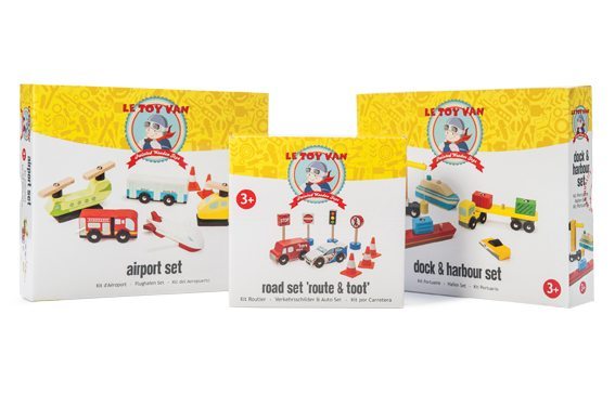 Le Toy Van - Roadset “Route &amp; Toot”Set