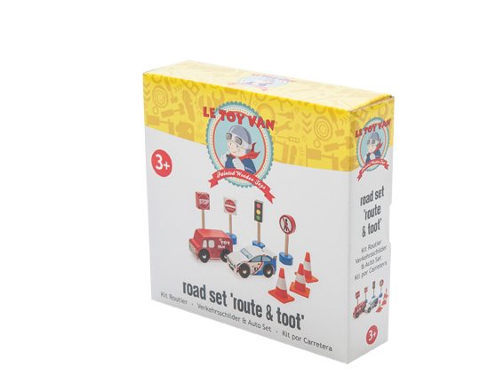 Le Toy Van - Roadset “Route &amp; Toot”Set