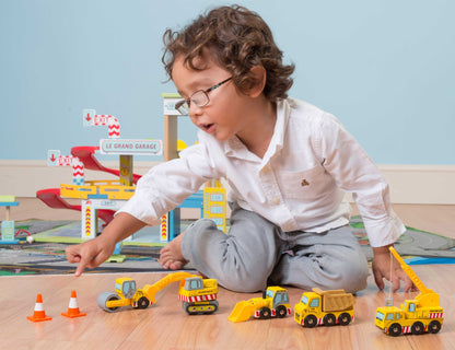 Le Toy Van - Construction Cars Set