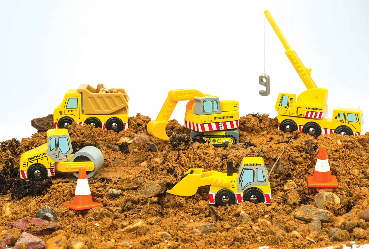 Le Toy Van - Construction Cars Set