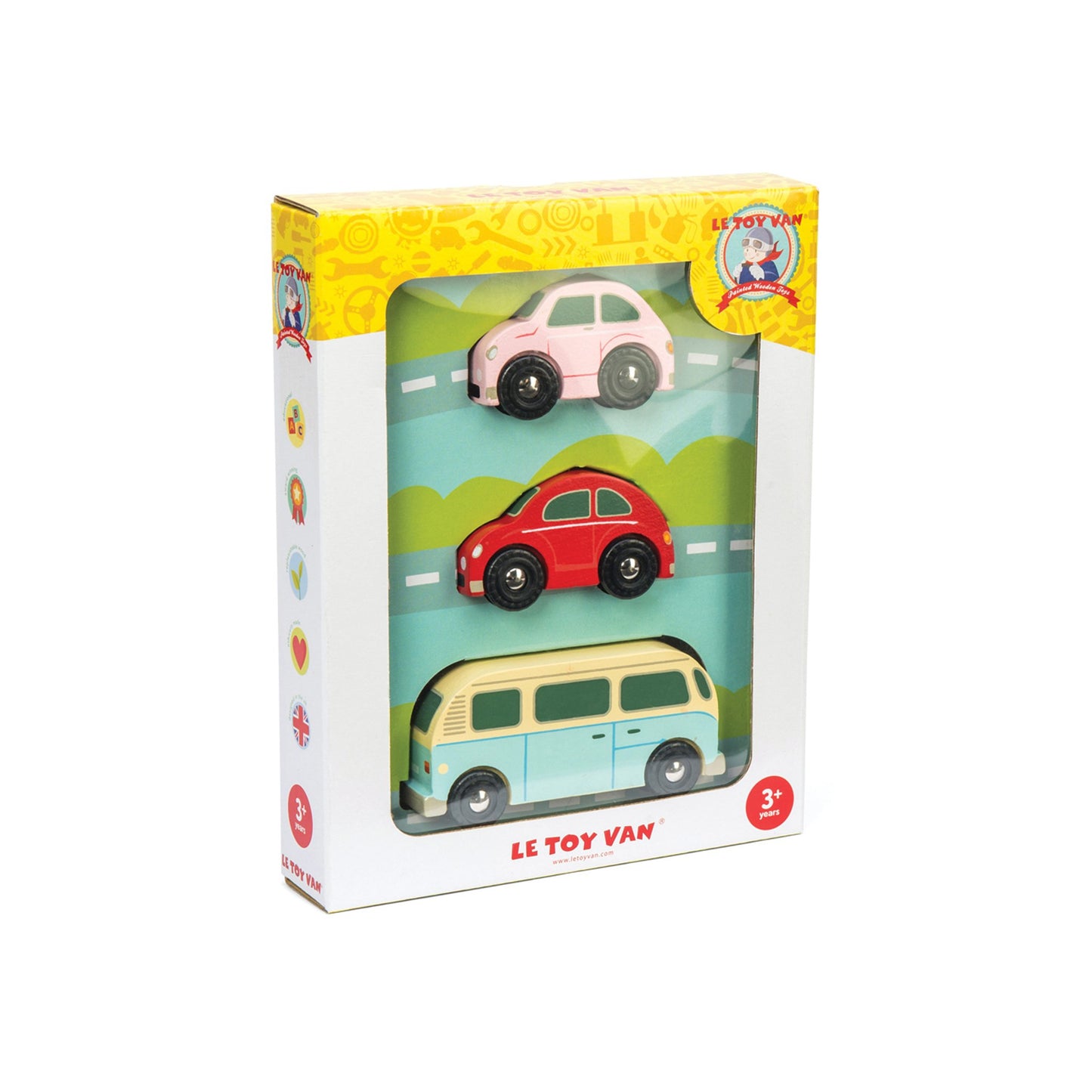 Le Toy Van - Retro Metro Wooden Car Set
