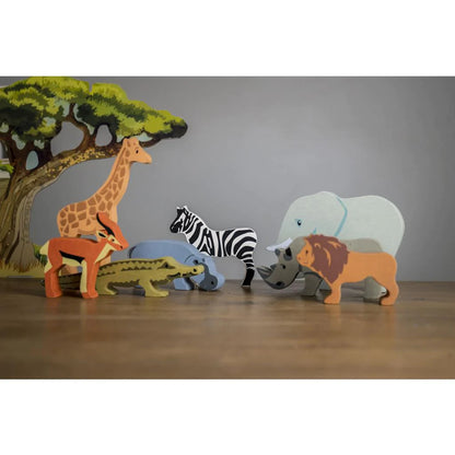 Tender Leaf - Wooden Zebra