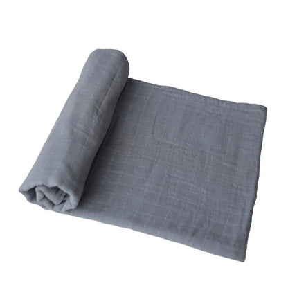 Mushie Organic Cotton Swaddle - Tradewinds