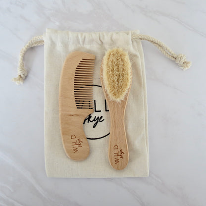 Wild Skye Baby Brush + Comb Set