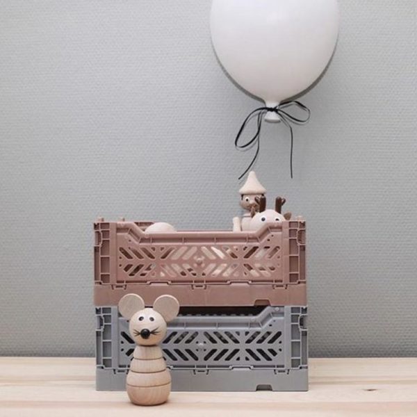 Aykasa - Mini Folding Crate - Grey