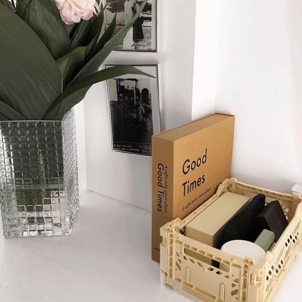 Aykasa - Mini Folding Crate - Banana