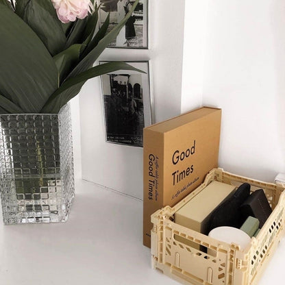 Aykasa - Mini Folding Crate - Banana