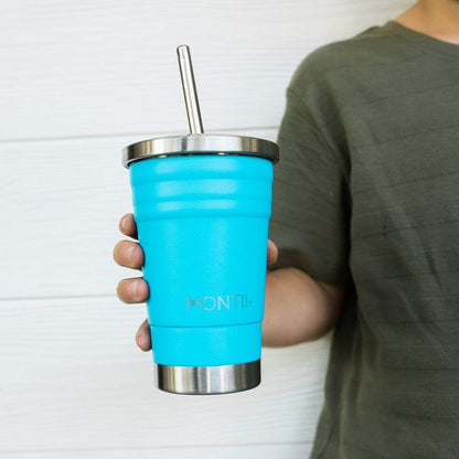 MontiiCo Mini Smoothie Cup | Blue | For Kids