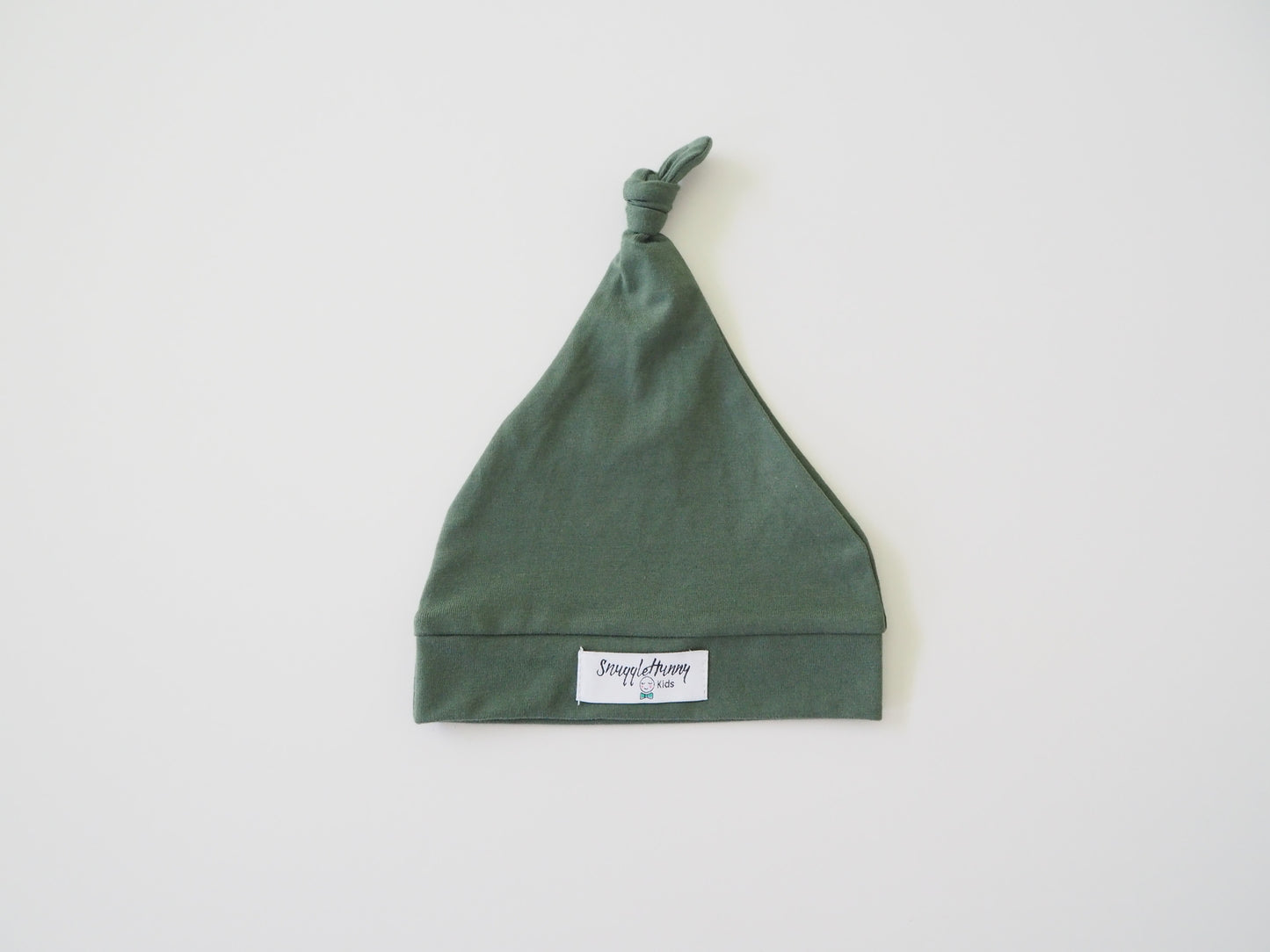 Snuggle Hunny Kids Knotted Beanie - Olive