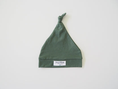 Snuggle Hunny Kids Knotted Beanie - Olive