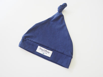 Snuggle Hunny Kids Knotted Beanie - Navy