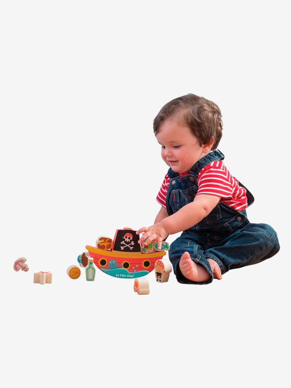 Le Toy Van - Pirate Balance 'Rock'n' Stack'