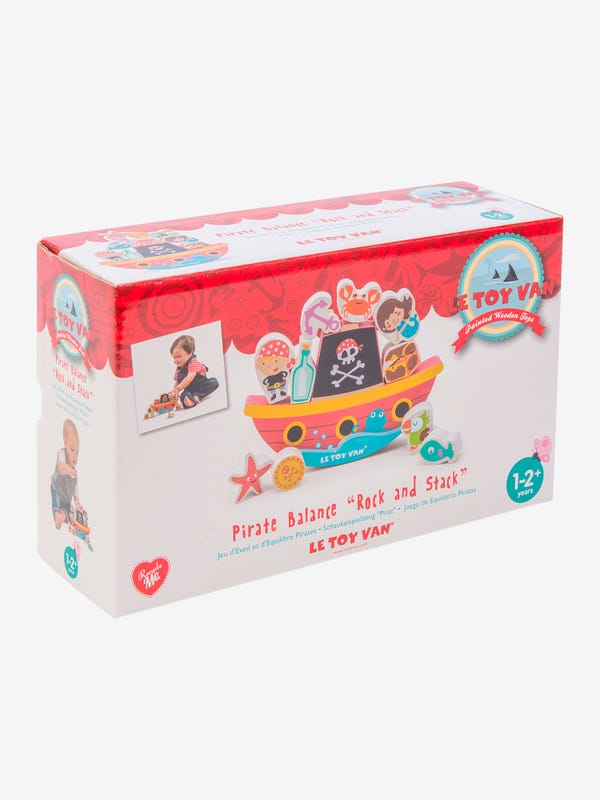 Le Toy Van - Pirate Balance 'Rock'n' Stack'