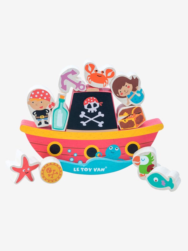 Le Toy Van - Pirate Balance 'Rock'n' Stack'