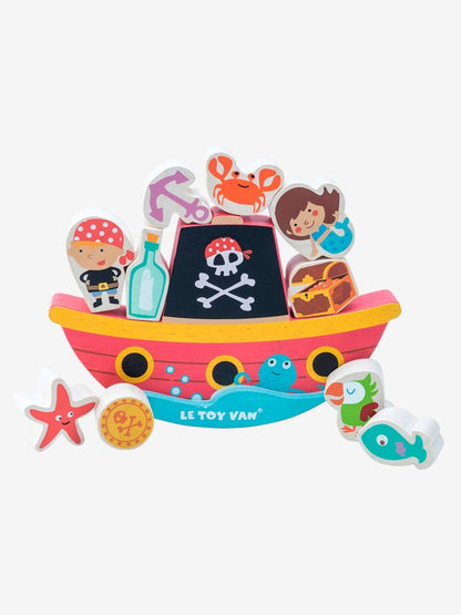 Le Toy Van - Pirate Balance 'Rock'n' Stack'