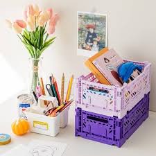 Aykasa - Mini Folding Crate - Violet