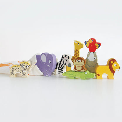 Le Toy Van - Africa Stacker &amp; Cotton Bag
