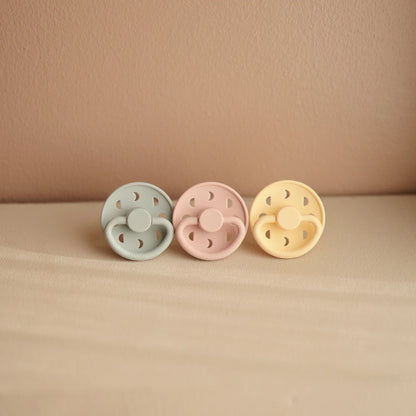 FRIGG Moon Phase Natural Rubber Pacifier - Sage - Size 1