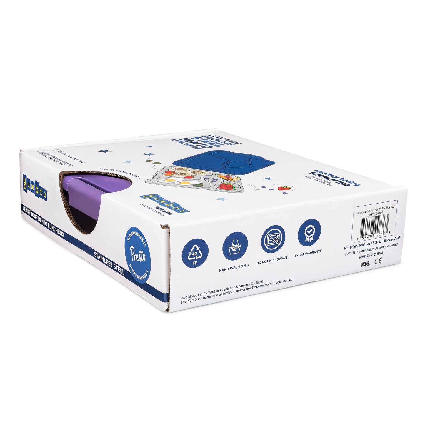 Yumbox Presto | Kale Green | Stainless Steel Leakproof Bento for Kids & Adults