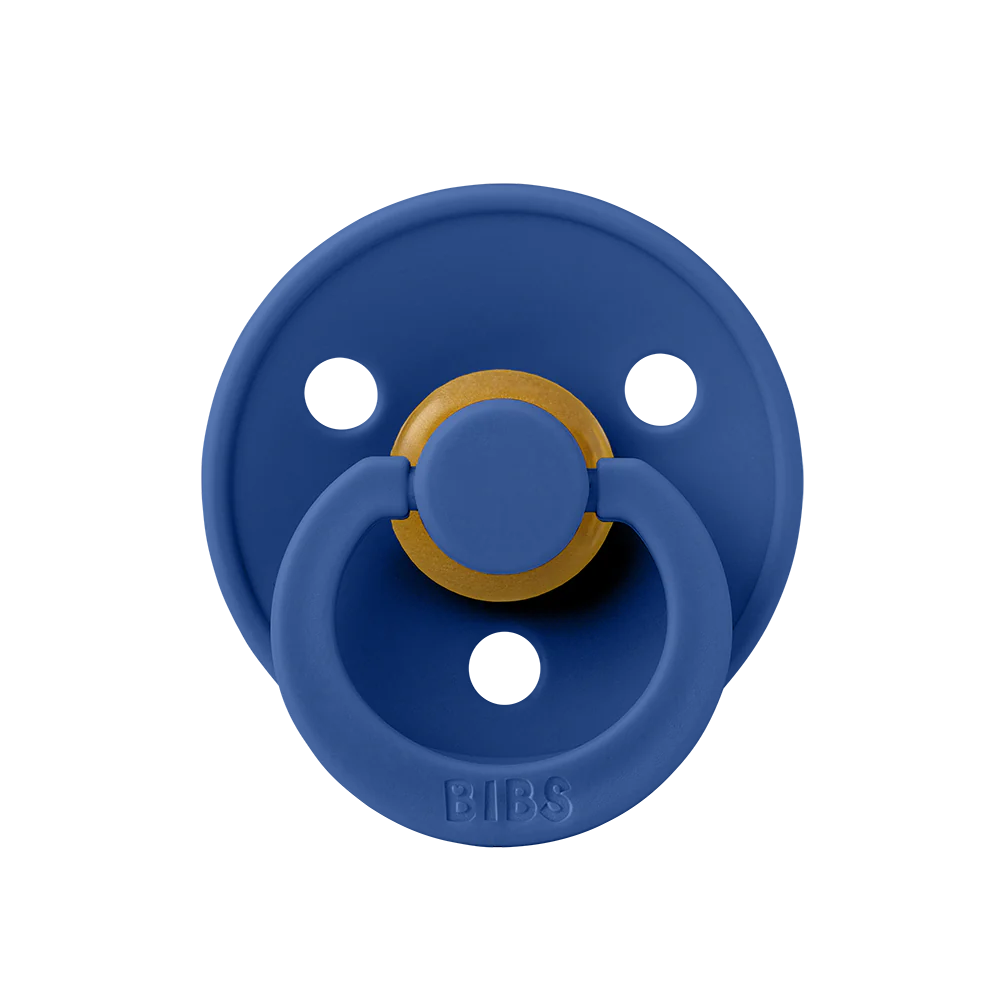 BIBS Natural Latex Pacifier - Cornflower Size 2