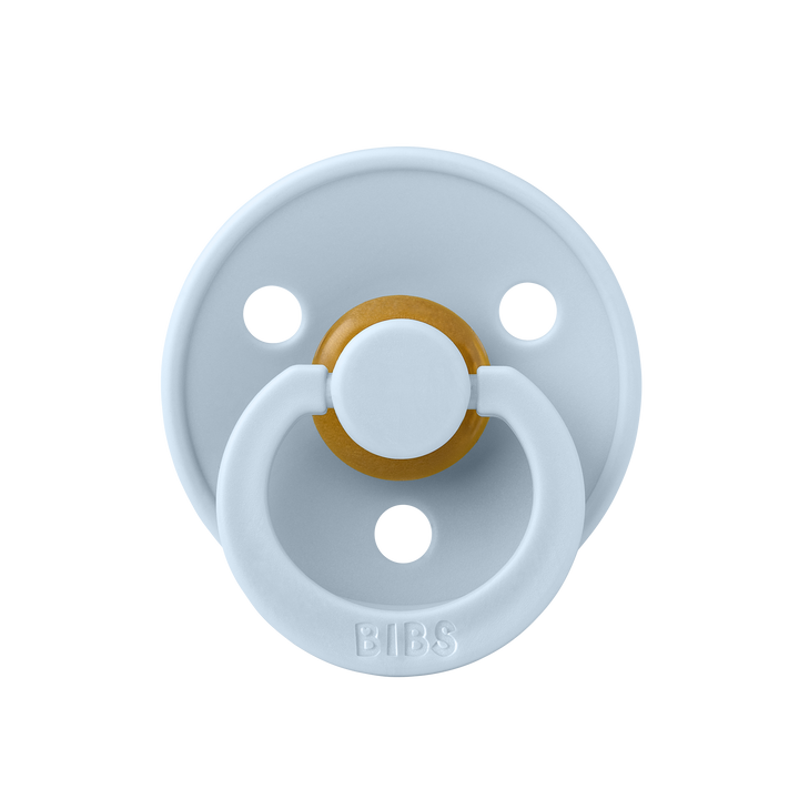 BIBS Natural Latex Pacifier - Baby Blue Size 3
