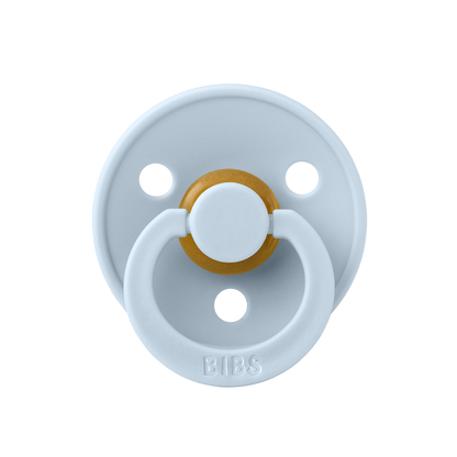 BIBS Natural Latex Pacifier - Baby Blue Size 3
