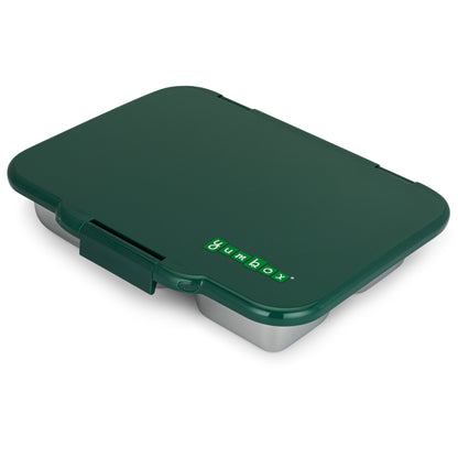 Yumbox Presto | Kale Green | Stainless Steel Leakproof Bento for Kids & Adults