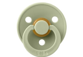 BIBS Anatomical Latex Pacifier - Sage  Size 1