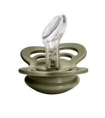 BIBS Couture Silicone - Size 1 - Olive
