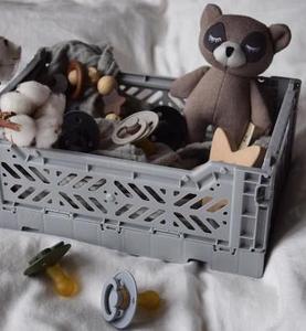Aykasa - Mini Folding Crate - Grey