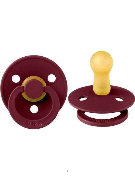 BIBS Natural Latex Pacifier - Elderberry Size 2