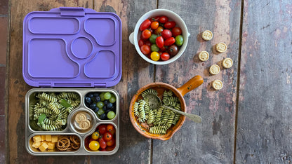 Yumbox Presto | Kale Green | Stainless Steel Leakproof Bento for Kids & Adults