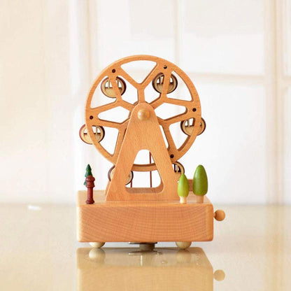 Wooden Musical Carousal - Ferris Wheel