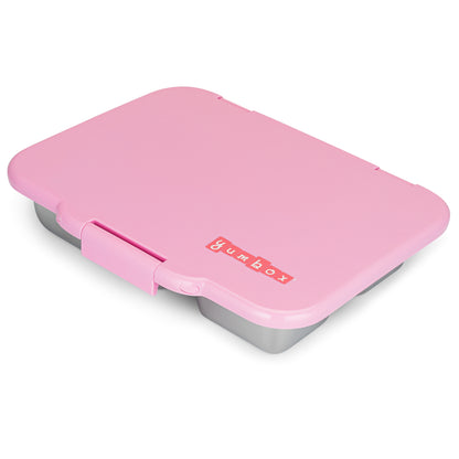 Yumbox Presto | Rose Pink | Stainless Steel Leakproof Bento for Kids & Adults