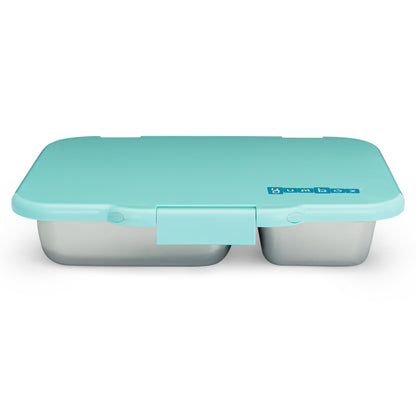 Yumbox Presto | Tulum Aqua Blue | Stainless Steel Leakproof Bento for Kids & Adults