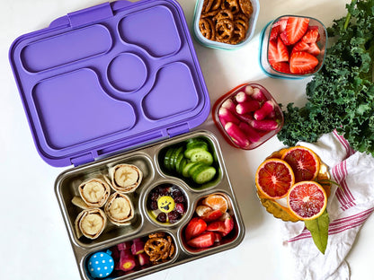 Yumbox Presto | Kale Green | Stainless Steel Leakproof Bento for Kids & Adults