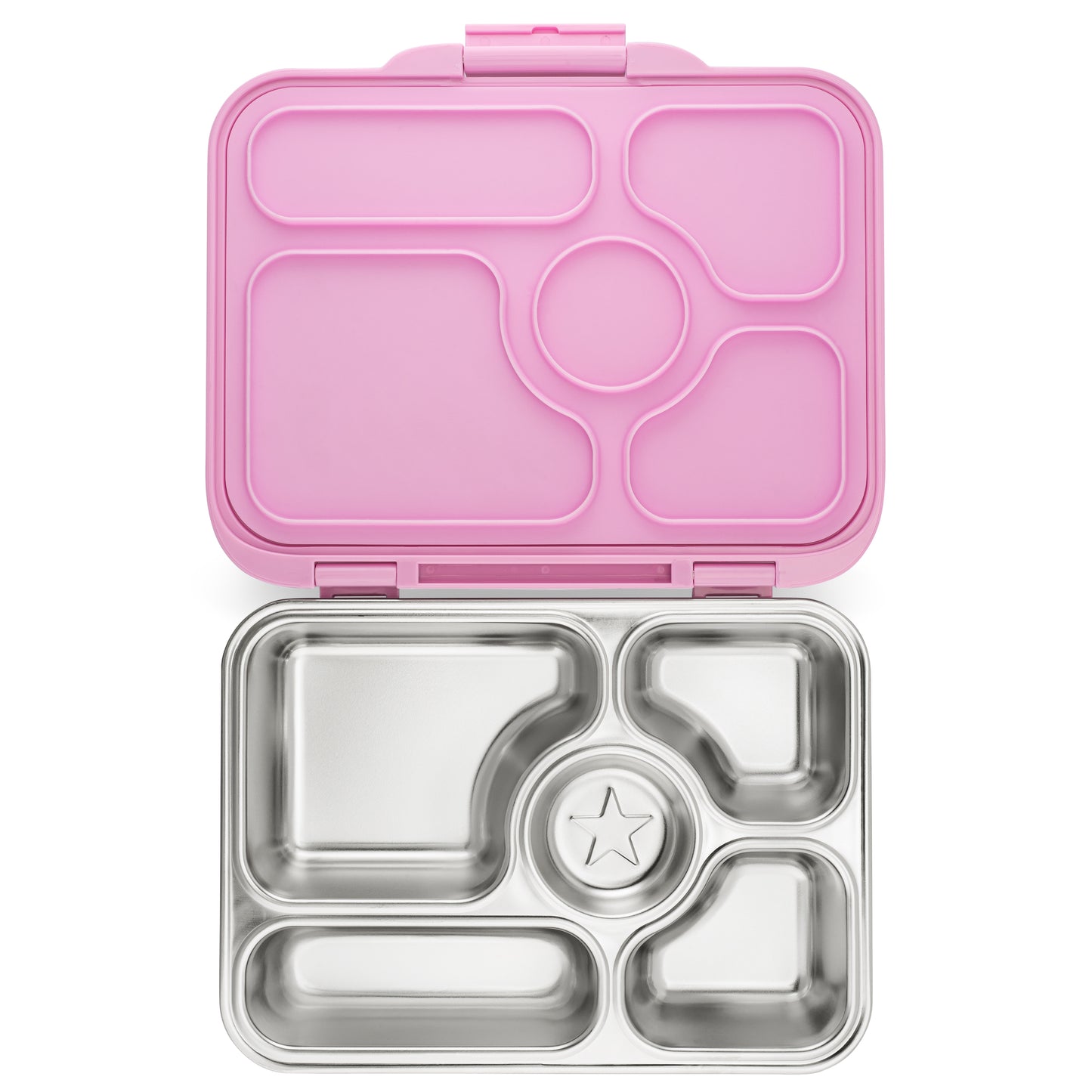 Yumbox Presto | Rose Pink | Stainless Steel Leakproof Bento for Kids & Adults