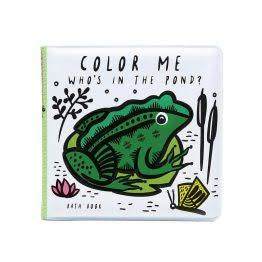 Wee Gallery Baby Bath Book - Who's in the pond?